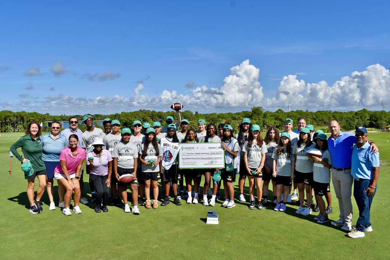 first tee group photo